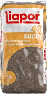 Keramické kamenivo Liapor (keramzit) 4-8mm 50 l/25 kg