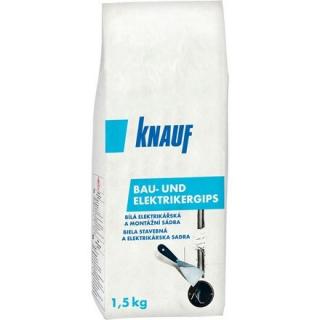Knauf | BAU- UND ELEKTRIKERGIPS/Elektrikářská a montážní sádra, 1.5kg