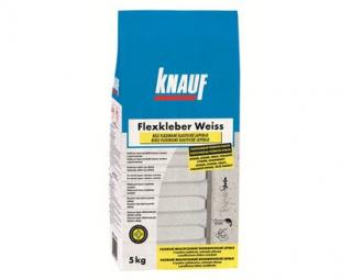 Knauf | FLEXKLEBER WEISS - Bílé flexibilní lepidlo,  5 kg