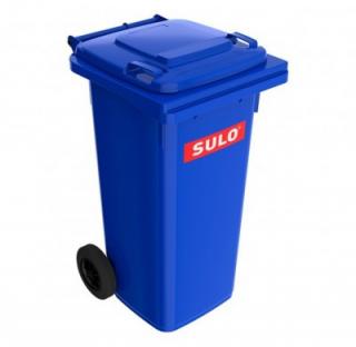 Popelnice plastová 120 l SULO - modrá