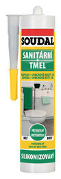Soudal | sanitární tmel | 280 ml | bílý