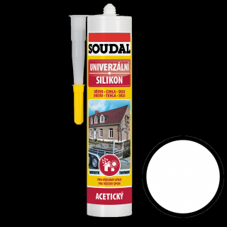 Soudal univerzální silikon bilý 280ml