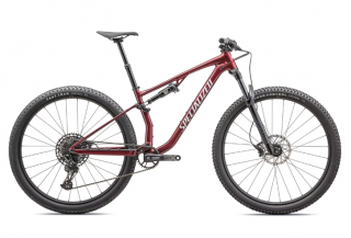 Celoodpružené horské kolo Specialized Chisel 2025  Gloss Maroon / White Barva kola: Gloss Maroon / White, Modelový rok: 2025, Velikost kola: L
