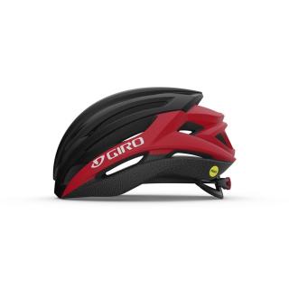 Cyklistická helma GIRO Syntax MIPS Mat Black/Bright Red Velikost: M