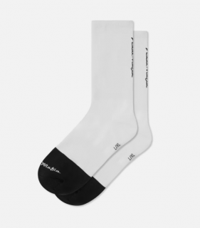 Cyklistické ponožky Pedal Mafia Core Sock White Velikost: S/M