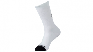 Cyklistické ponožky Specialized Hydrogen Vent Tall White  White Velikost: M (EU 40-42)