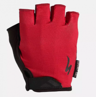 Cyklistické rukavice Specialized Bg Sport Gel SF WMN  Vivid Red Velikost: M