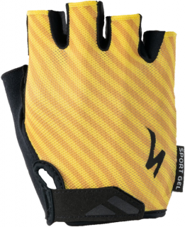 Cyklistické rukavice Specialized Bg Sport Gel Yellow Velikost: M