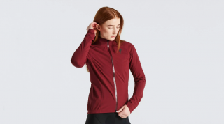 Dámská cyklistická bunda Specialized RBX COMP RAIN JACKET WMN  Maroon Velikost: L