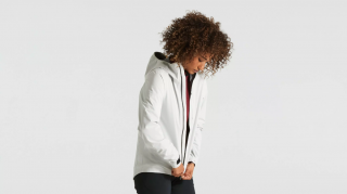 Dámská cyklistická bunda Specialized TRAIL RAIN JACKET WMN  Dove Grey Velikost: XL