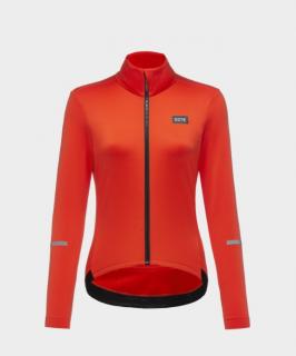 Dámský cyklistický dres GORE Progress Thermo Jersey Womens Fireball Velikost: XS/36