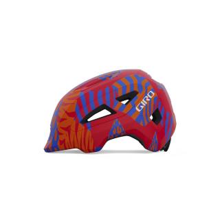 Dětská cyklistická helma GIRO Scamp II Mat Red Animal Velikost: S