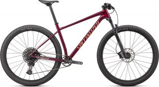 Horské kolo Specialized Chisel 2022  GLOSS MAROON / ICE PAPAYA Barva kola: GLOSS MAROON / ICE PAPAYA, Modelový rok: 2022, Velikost kola: S