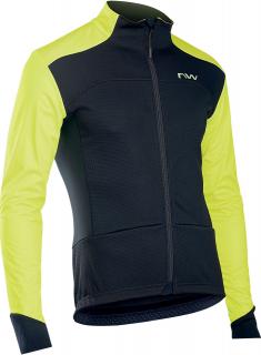 Pánská cyklistická bunda Northwave Reload SP 41  Yellow Fluo/Black Velikost: XL