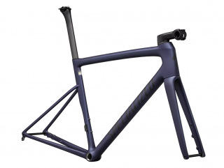 Silniční rám Specialized Tarmac SL8 Frameset  SATIN BLUE ONYX / BLACK Barva kola: SATIN BLUE ONYX / BLACK, Modelový rok: 2023, Velikost kola: 56