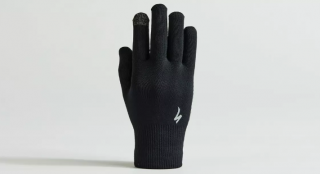 Zimní cyklistické rukavice Thermal Knit Glove LF  Black Velikost: S