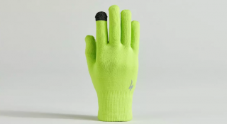 Zimní cyklistické rukavice Thermal Knit Glove LF  Hyper Velikost: L