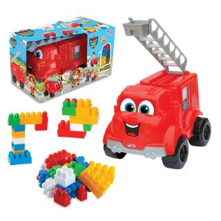 Bino Moje první hasičské auto s 30 kostkami
