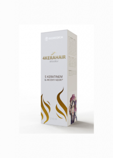 4KERAHAIR Aktivátor s KERATINEM & AKOSKY AZUKI® 210 ml, exp. 1.6/25