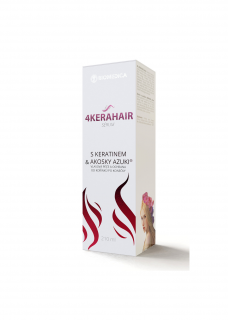 4KERAHAIR Sérum s KERATINEM & AKOSKY AZUKI® 210 ml, exp. 1.6/25