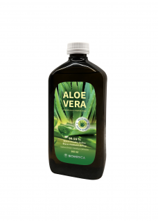 ALOE VERA BIOMEDICA přírodní šťáva 99,5% 500 ml