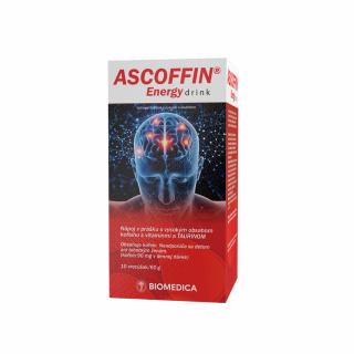 ASCOFFIN® Energy drink 10 sáčků/60 g EXPIRACE 9/25
