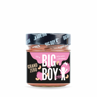 BIG BOY® Grand zero jahoda -  Kešu krém s jahodami 220g