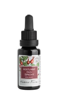BIO Šípkový olej 20 ml fialové sklo