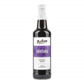 Borůvkový sirup 500 ml Báťkovy sirupy