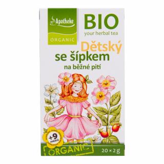 Čaj Dětský ovocný se šípkem 40 g BIO   MEDIATE