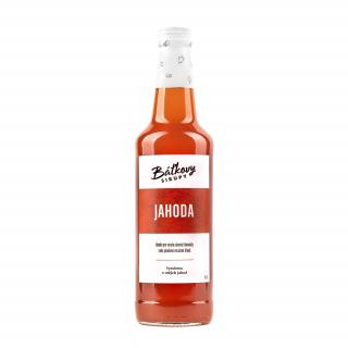 Jahodový sirup 500 ml Báťkovy sirupy