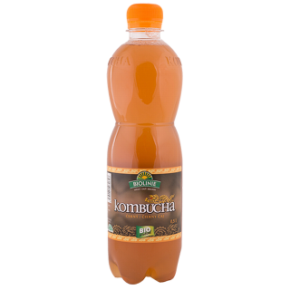 Kombucha černý čaj 500 ml BIO BIOLINIE