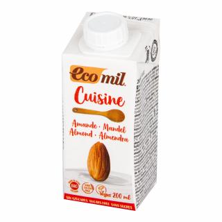 Krém mandlový na vaření 9 % tuku 200 ml BIO   ECOMIL