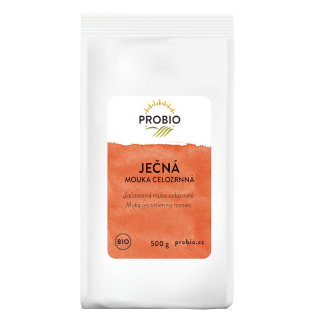 Mouka ječná celozrnná jemně mletá 500 g BIO PROBIO