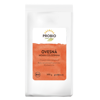 Mouka ovesná celozrnná instantní 300 g BIO PROBIO
