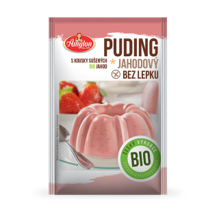 Puding jahodový 40 g BIO AMYLON