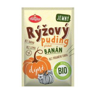 Puding rýžovo-dýňový s příchutí banánu 40 g BIO AMYLON