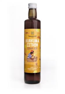 Sirup Kurkuma - citron 500 ml BIO SONNENTOR