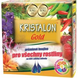 Agro Kristalon GOLD 500g│ vodorozpustné ES hnojivo s unikátním složením a aktivátorem kvetení