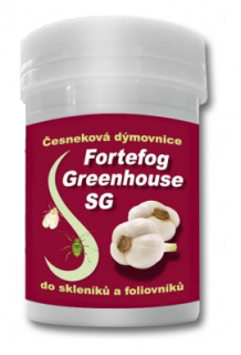 AGROCHEMA Česneková dýmovnice Fortefog Greenhouse SG 30 g│Účinná látka: česnekový olej 63 g/kg