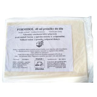 Formidolové desky - kyselina mravenčí