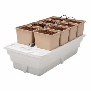 General Hydroponics - Panda System Hydro│Délka: 124cm. Šířka: 62cm. Výška: 53cm. Objem nádrže: 150L.
