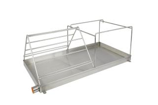 Kovář Odvíčkovací vanička 450 x 850 x 50 s odtokem