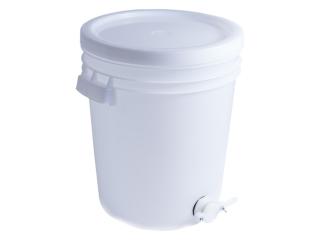 Kovomat Stáčecí nádoba na 40 kg medu plastová bílá│Bioflower