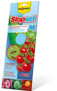 PROPHER - STOPSET M - Modré lepové desky  25x10 cm - Proti třásněnkami a dalšímu hmyzu│Ochrana zeleniny a pokojových rostlin