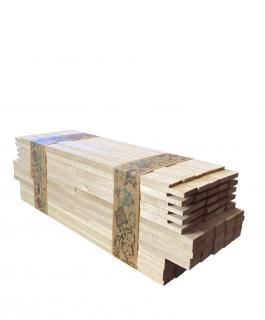 Rámkové předvrtané  přířezy Bioflower 39 × 27,5 (lípa)│Balení po 25 rámcích