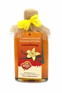 Vaškův karamel - Vanilkový karamel 0,2 l│zkaramelizovaný řepný cukr a výluh z vanilkového lusku