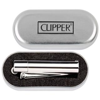 Zapalovač Clipper Classic Large CMP11R Silver+Giftbox