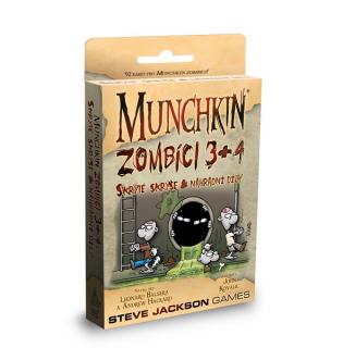 ADC Blackfire Munchkin - Zombíci - rozšíření 3. + 4. - Skryté skrýše a náhradní díly