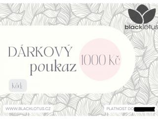 Dárkový poukaz v hodnotě 1000 Kč 31.12.2025